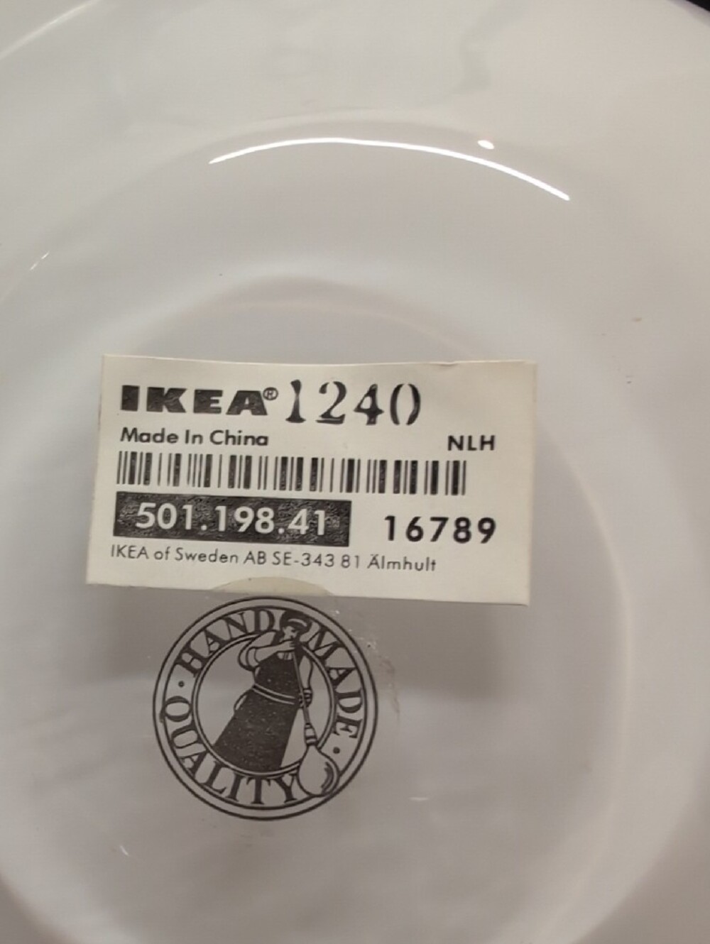 IKEA White Gloss Glass Vase Trio - Picture 6 of 8